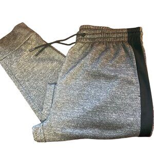 Grey/Black Joggers w/ Drawstring Waist
